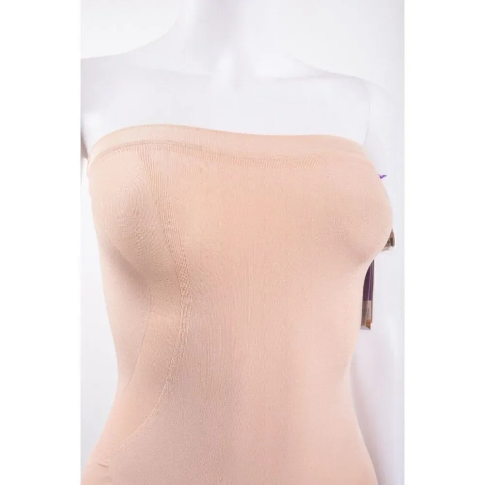SPANX Star Power Womens High Half Slip Body Shaper Bodysuit S Nude 2025 NWT